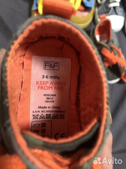 Обувь для новорожденного