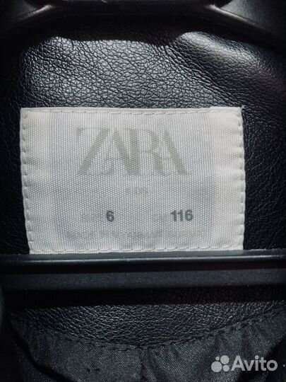 Кожанная куртка Zara, косуха для девочки
