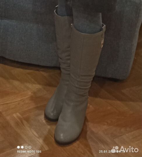 Сапоги женские натуральная кожа