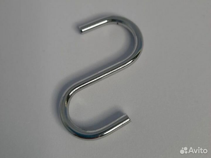 Крючок одинарный малый для рейлинга d16 мм