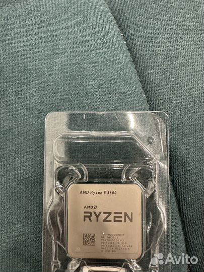 Процессор AMD ryzen 5 3600x