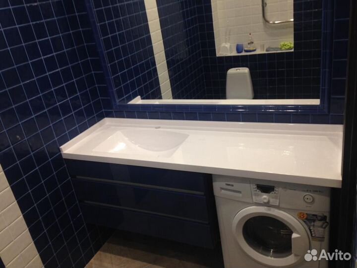 Мебель для ванной комнаты, столешницы, раковины