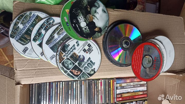 Фильмы DVD, CD музыка. Много. Цена за всё