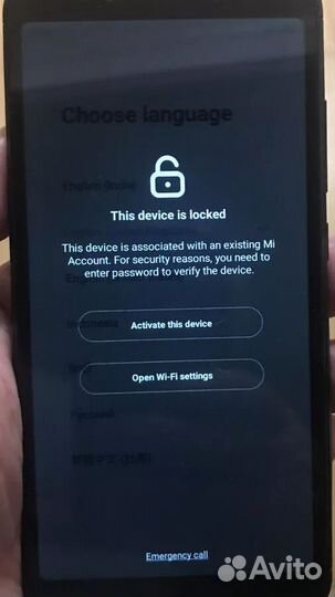 Разблокировка смартфона Xiaomi