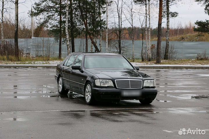 Мерседес w 140 S -Class V 12 6.0 литра бронь Б7