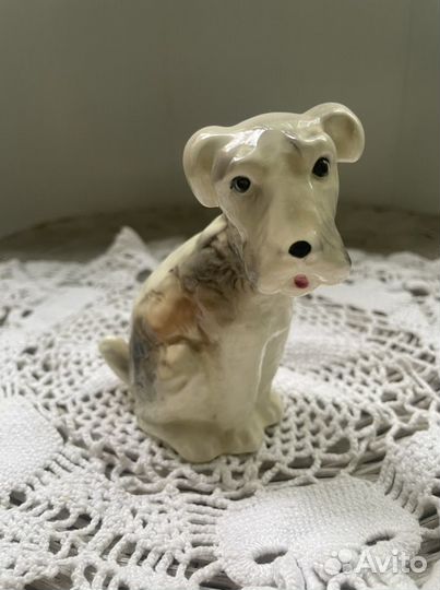 Фарфоровая статуэтка,собака,Германия,винтаж