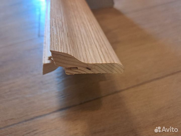 Плинтус деревянный Tarkett дуб, 1 пачка по 10 шт