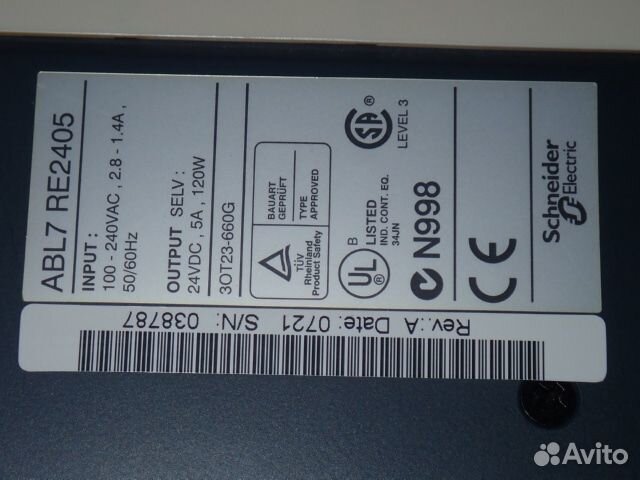 Блок питания Schneider Electric ABL7 RE2405