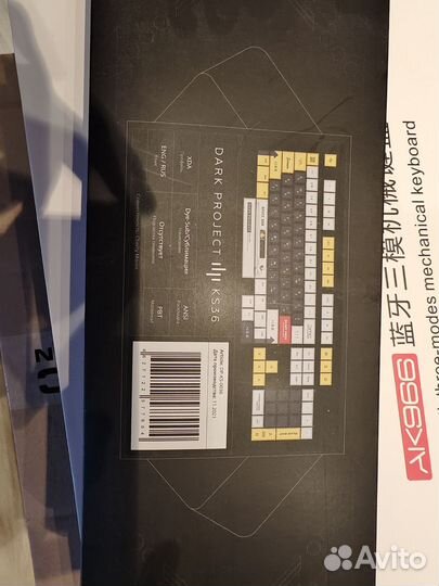 Игровая клавиатура ajazz AK966 RGB