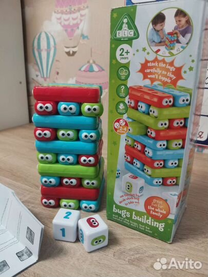 Настольная игра elc bugs building