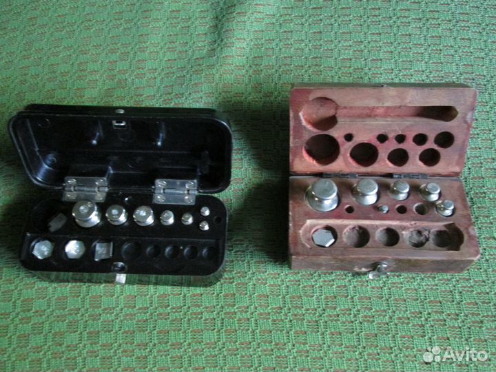 Разновес лабораторный винтажный