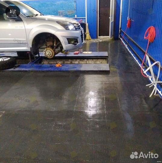 Модульное покрытие для склада