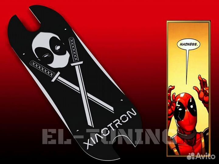 Широкая дека с подсветкой Yokamura i8