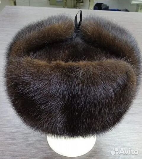 Норковая меховая шапка
