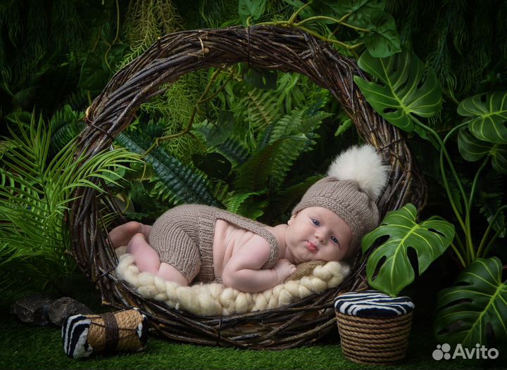 Детский фотограф. Фотосессия новорожденных. Годик