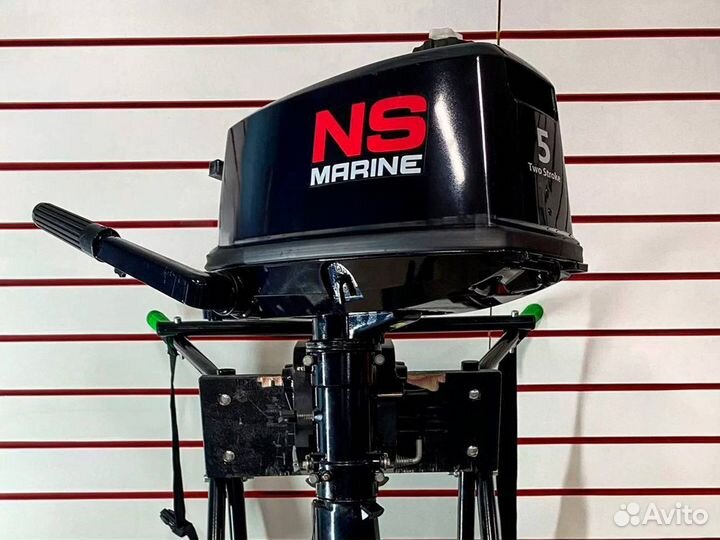 Лодочный мотор nissan marine NM 5 B DS б/у Рассроч
