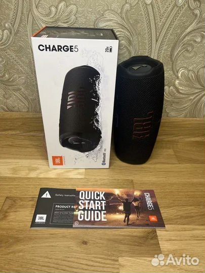 Портативная колонка JBL Charge 5 Black. Оригинал