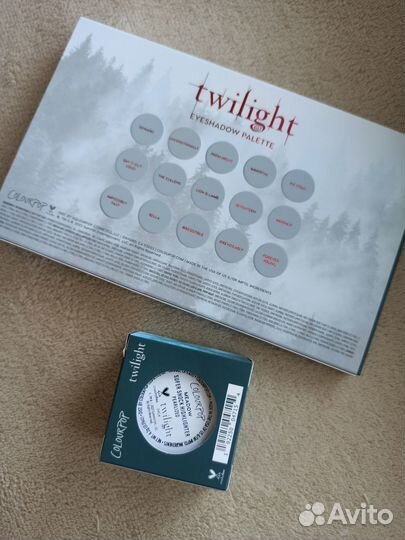 Хайлайтер+тени colourpop twilight