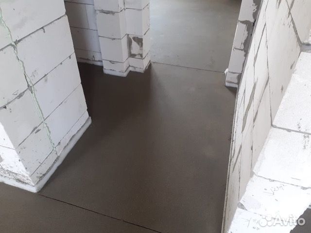 Полусухая стяжка пола с гарантией