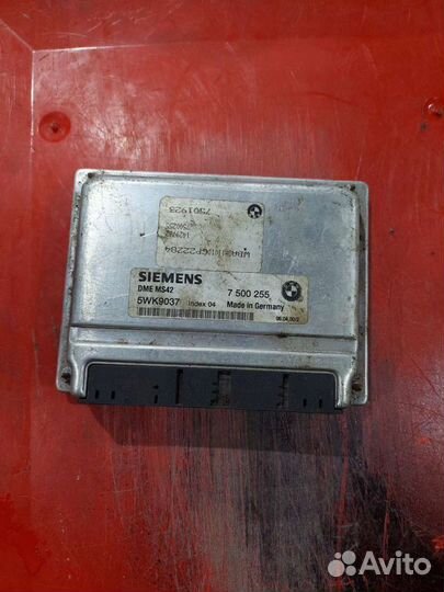 Бмв блок управления двигателем ms42. Мозги