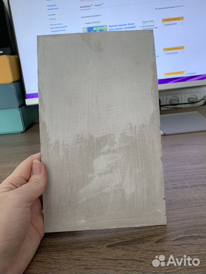 Картина маслом, зимний пейзаж, на картоне 14х23