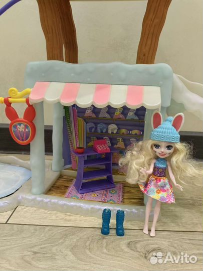 Игровой набор Энчантималс - Лыжный домик