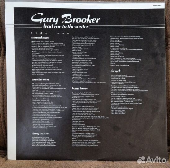 Gary Brooker - Lead Me To The Water (LP)