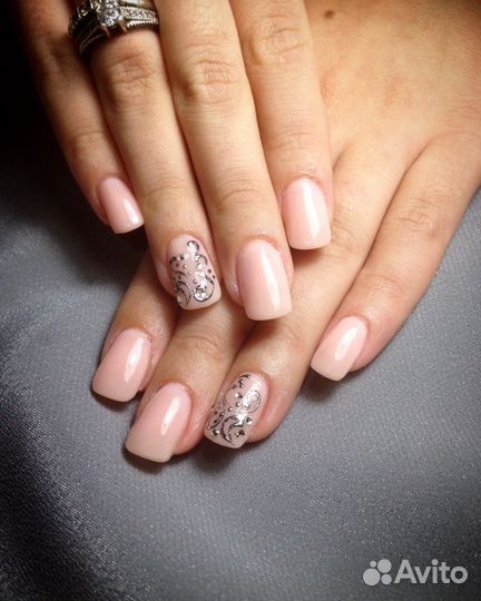 Покрытие гель- лаком.Наращивание ногтей. Акрил