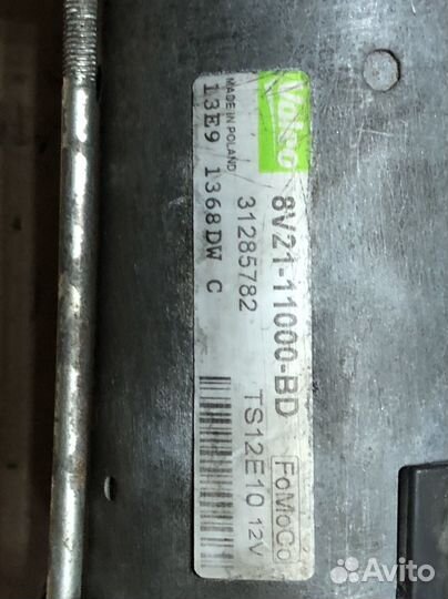 Стартер Ford Fusion; Ford Focus 2