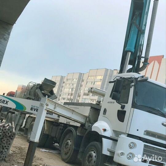 Бетон с доставкой в миксерах