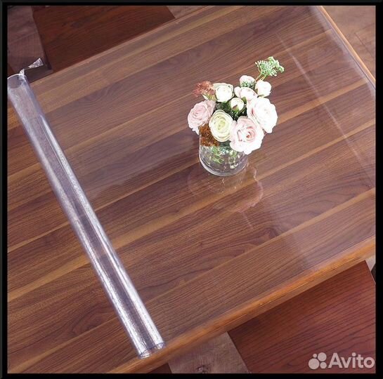 Мягкое/жидкое стекло, силиконовая скатерть пвх