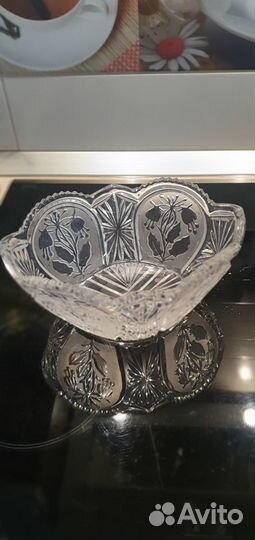 Вазы хрустальные СССР, Польша, Чехословакия фото