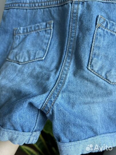 Полукомбинезон джинсовый next 110-116