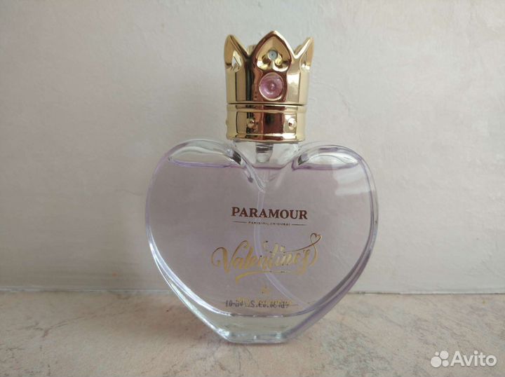 Туалетная вода женская paramour valentines