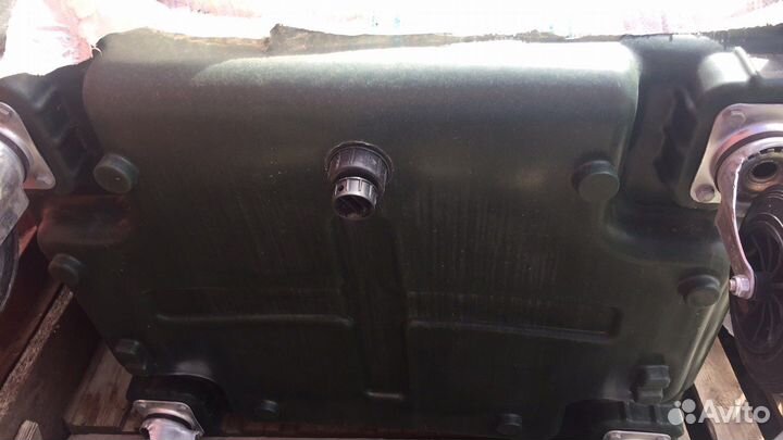 Контейнер для мусора пластиковый на колесах 1,1м3