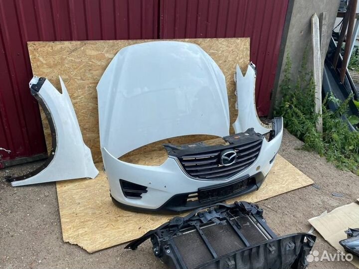 Ноускат белый Мазда сх-5, 1 поколение рестайлинг