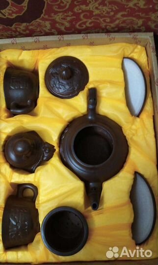Новый глиняный набор для чайной церемонии