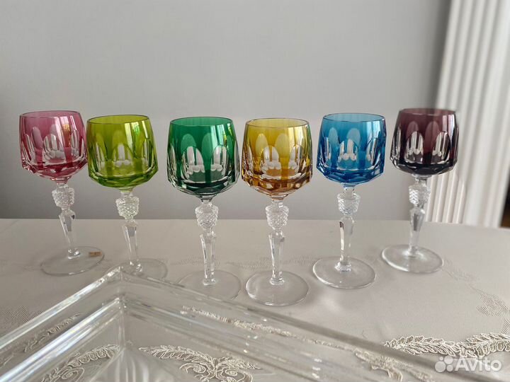 Фужер бокал Нахтманн цветной хрусталь