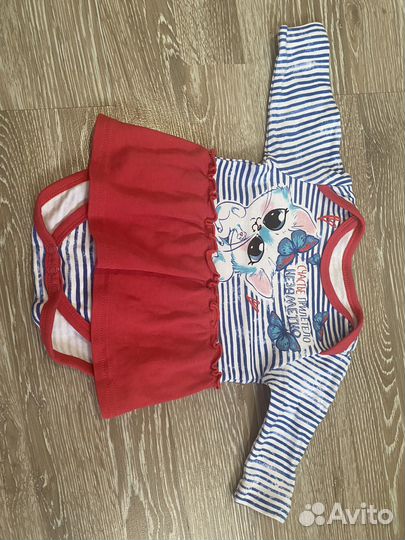Пакет вещей для девочки 68р
