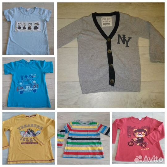 Вещи фирменные 92-98см Пакетом