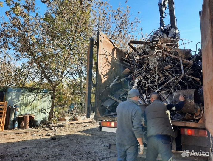 Прием и вывоз лома цветных, черных металлов