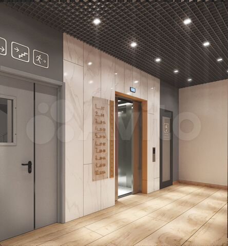 2-к. квартира, 55,3 м², 4/11 эт.