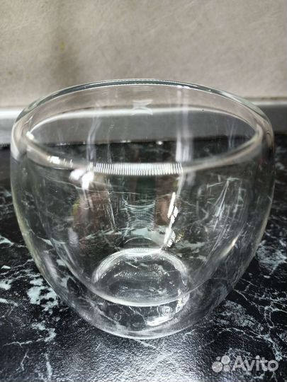 Стакан с двойными стенками в коробочке