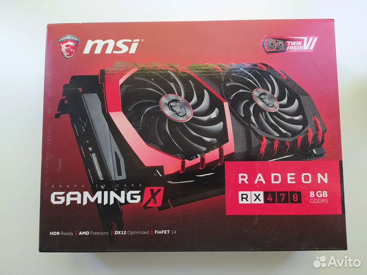 MSI Radeon RX470 8gb GamingX