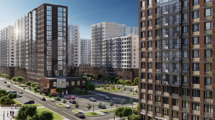 Квартира-студия, 22,5 м², 7/17 эт.