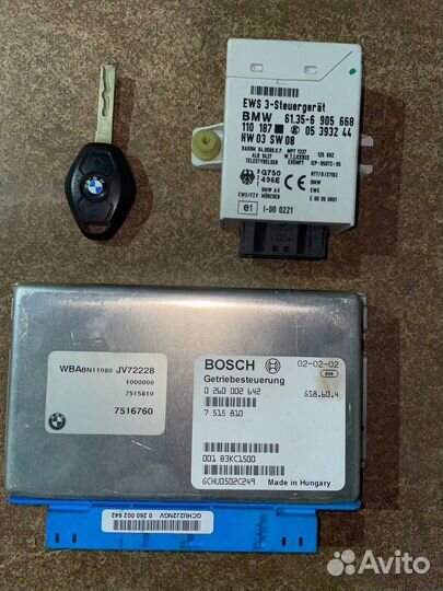 Комплект ключа EWS BMW E46