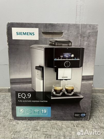 Кофемашина Siemens TI923309RW EQ.9 s300 black