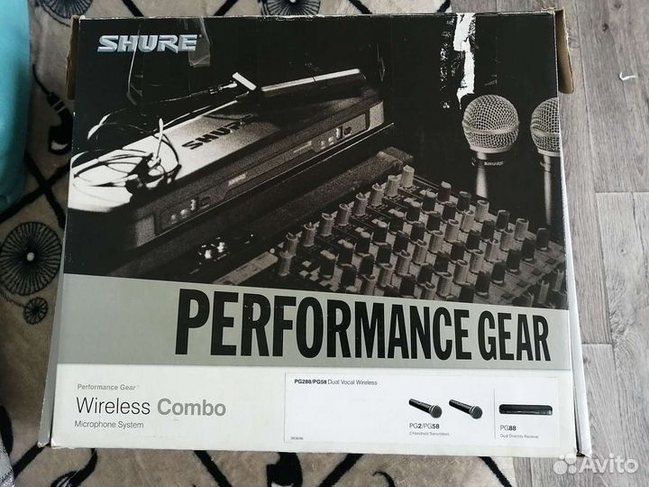 Радио микрофоны shure