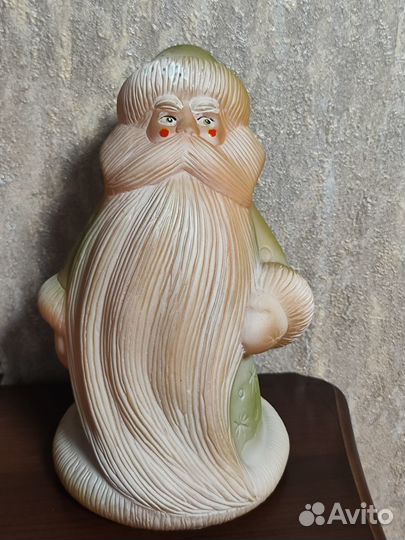 Резиновая игрушка СССР Дед мороз 22см