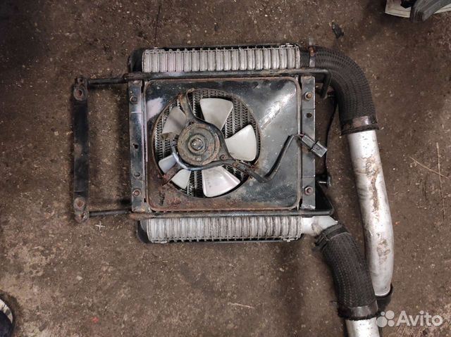 Радиатор интеркулера hyundai h1 2.5 (mitsubishi)